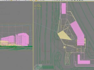 3d building 818 3D Model