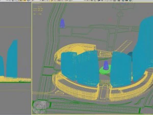 3d building 821 3D Model