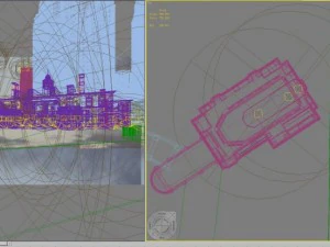 3d building 830 3D Model
