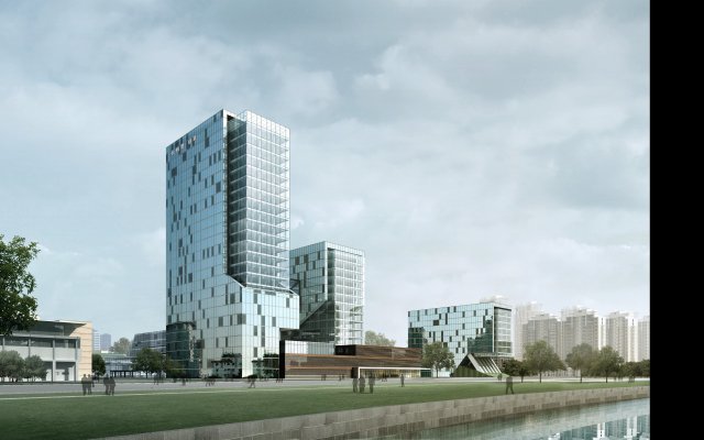 3d building 832 3D Model .c4d .max .obj .3ds .fbx .stl .blend 