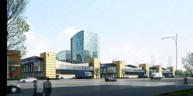 3d building 834 Model 3D .c4d .max .obj .3ds .fbx .stl .blend 