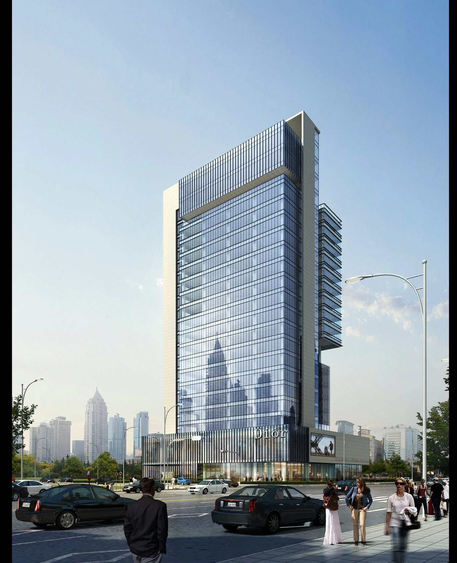 3d building 840 3D Model .c4d .max .obj .3ds .fbx .stl .blend 