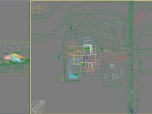 3d building 844 3D Model