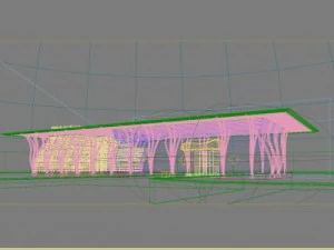 3d building 850 3D Model