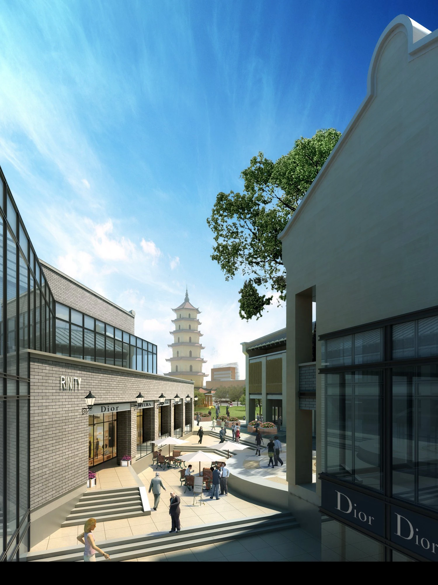 3d building 851 3D Model .c4d .max .obj .3ds .fbx .stl .blend 
