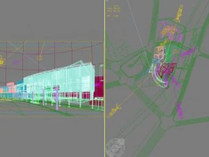 3d building 851 3D Model