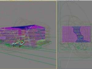 3d building 855 3D Model