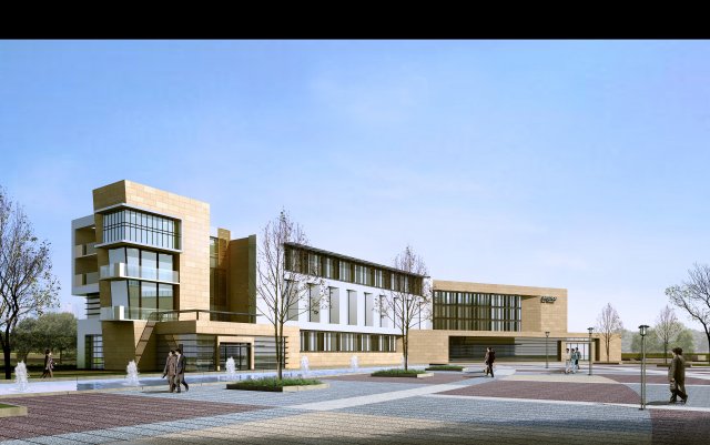3d building 857 Modello 3D .c4d .max .obj .3ds .fbx .stl .blend