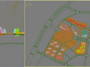 3d building 864 3D Model