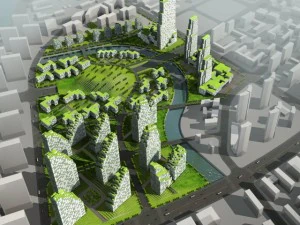 Edificio 3D 865 Modello 3D