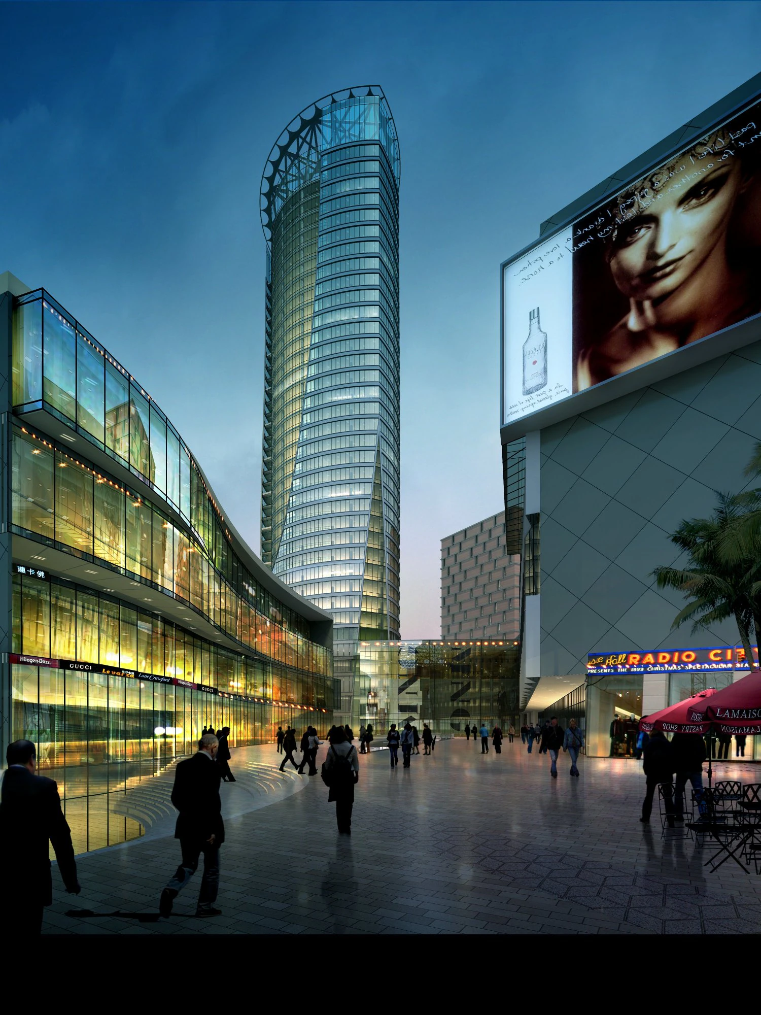 3d building 866 3D Model .c4d .max .obj .3ds .fbx .stl .blend 