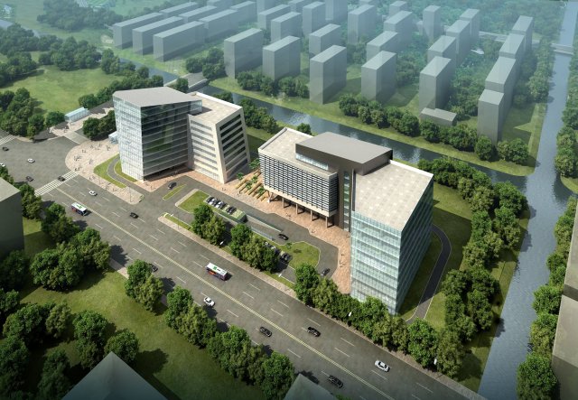 3d building 870 3D 模型 .c4d .max .obj .3ds .fbx .stl .blend 