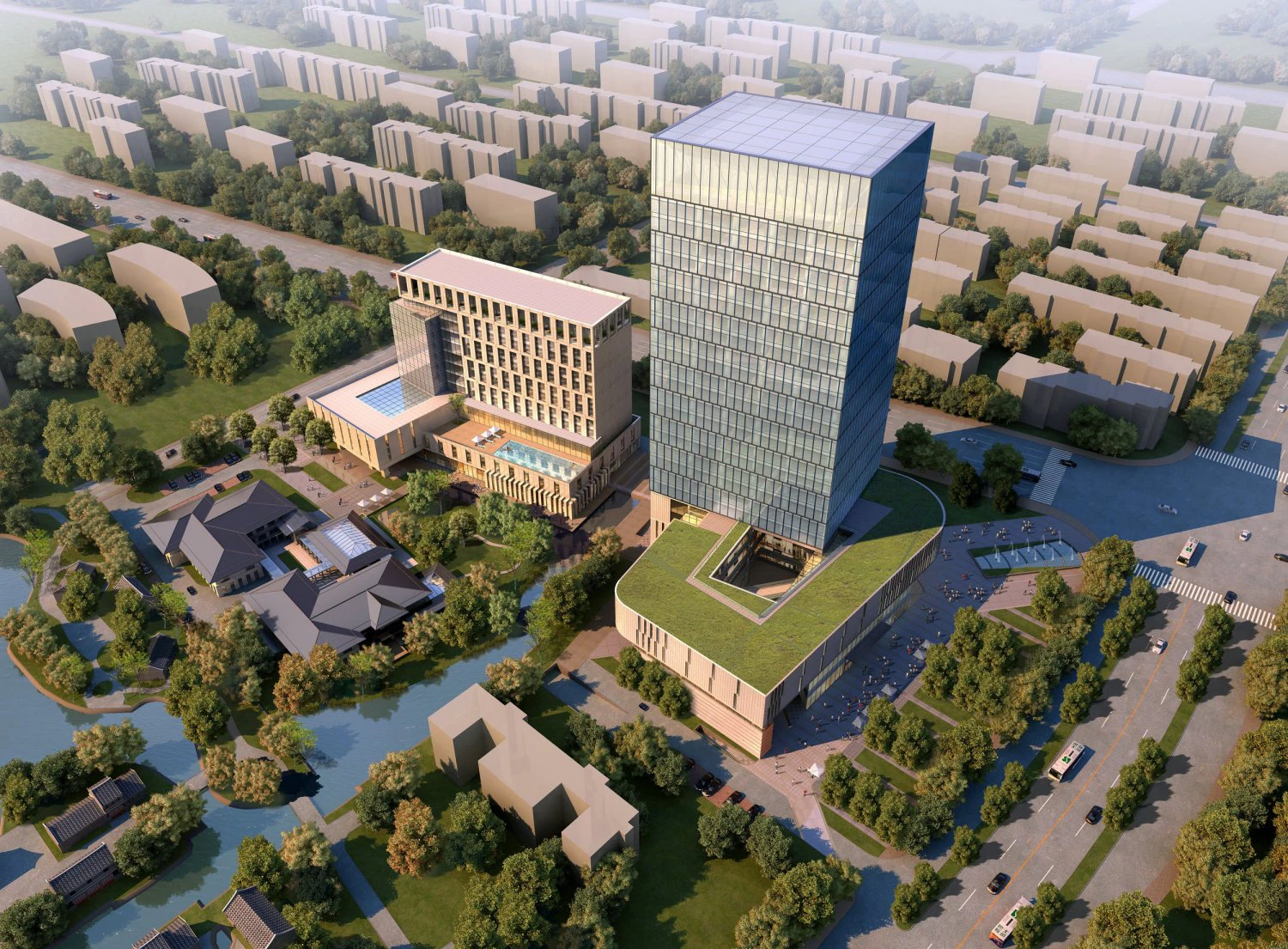 3d building 871 3D Model .c4d .max .obj .3ds .fbx .stl .blend 