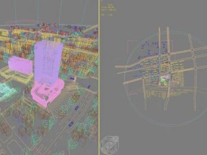 3d building 871 3D Model