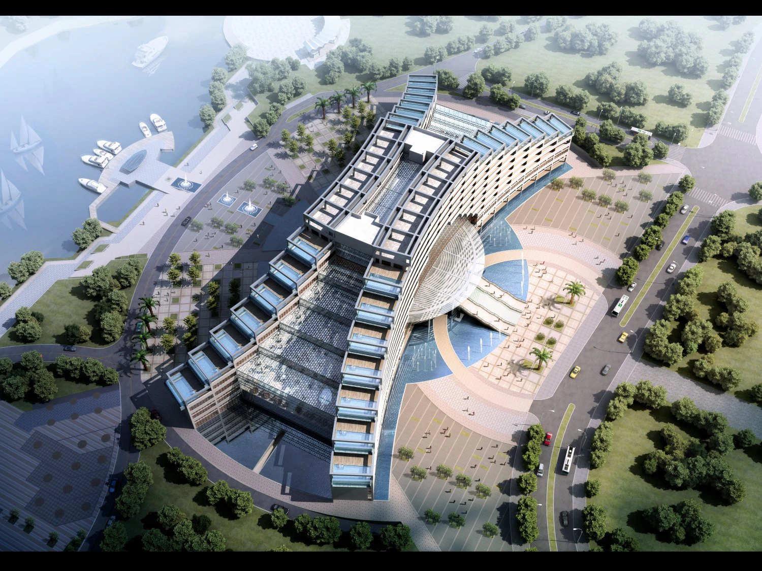 3d building 873 3D Model .c4d .max .obj .3ds .fbx .stl .blend 