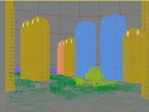 3d building 878 3D Model