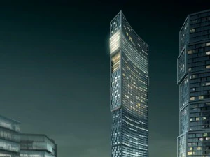 Edificio 3D 883 Modello 3D