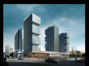 Edificio 3D 884 Modello 3D