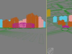 3d building 889 3D Model