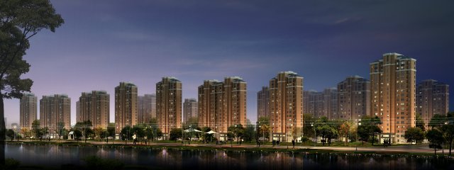 3d building 891 3D Модель .c4d .max .obj .3ds .fbx .stl .blend 