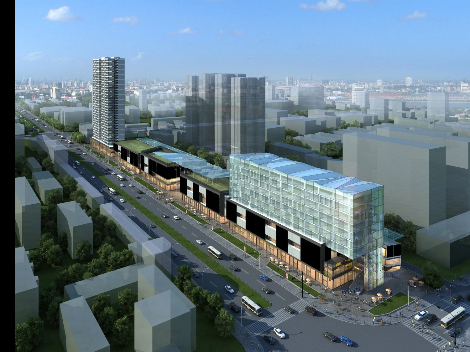 3d building 898 3D Model .c4d .max .obj .3ds .fbx .stl .blend 