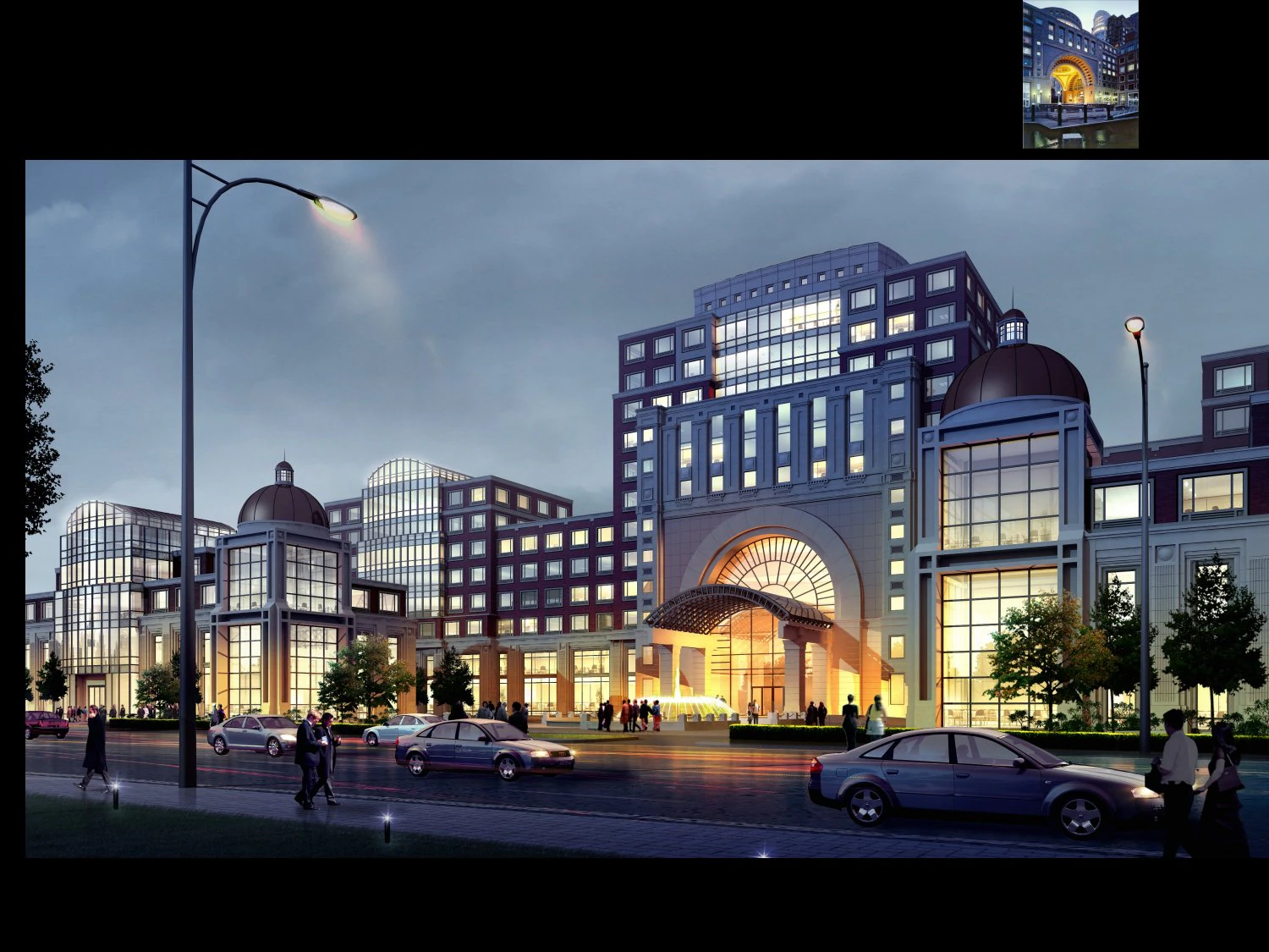 3d building 906 3D Model .c4d .max .obj .3ds .fbx .stl .blend 