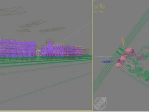 3d building 910 3D Model