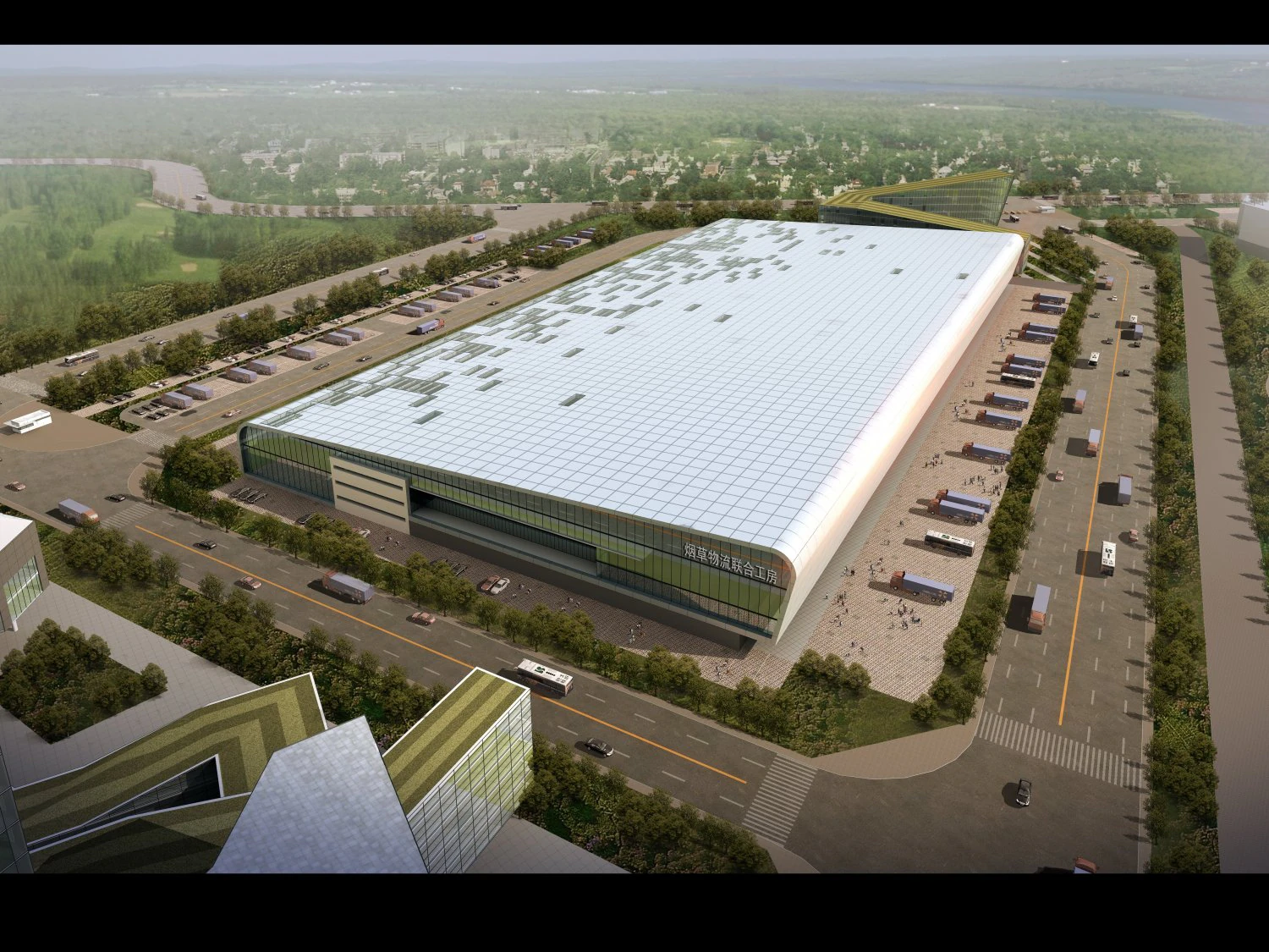 3d building 915 3D Model .c4d .max .obj .3ds .fbx .stl .blend 