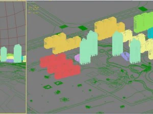 3d building 918 3D Model