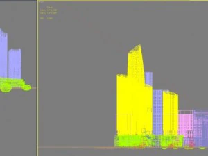 3d building 921 3D Model
