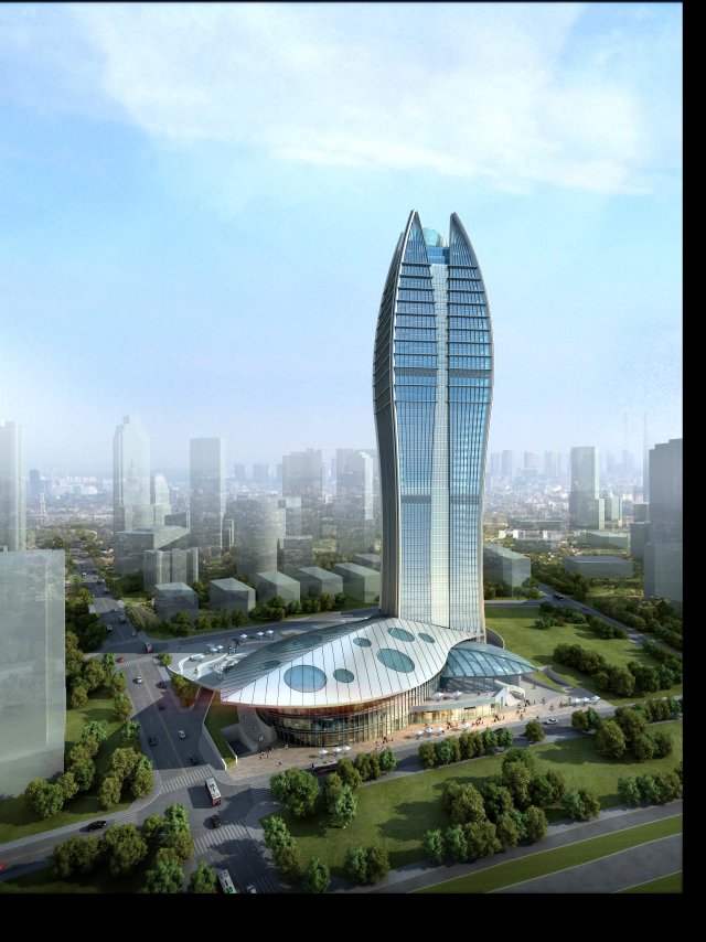 3d building 922 Modelo 3D .c4d .max .obj .3ds .fbx .stl .blend 