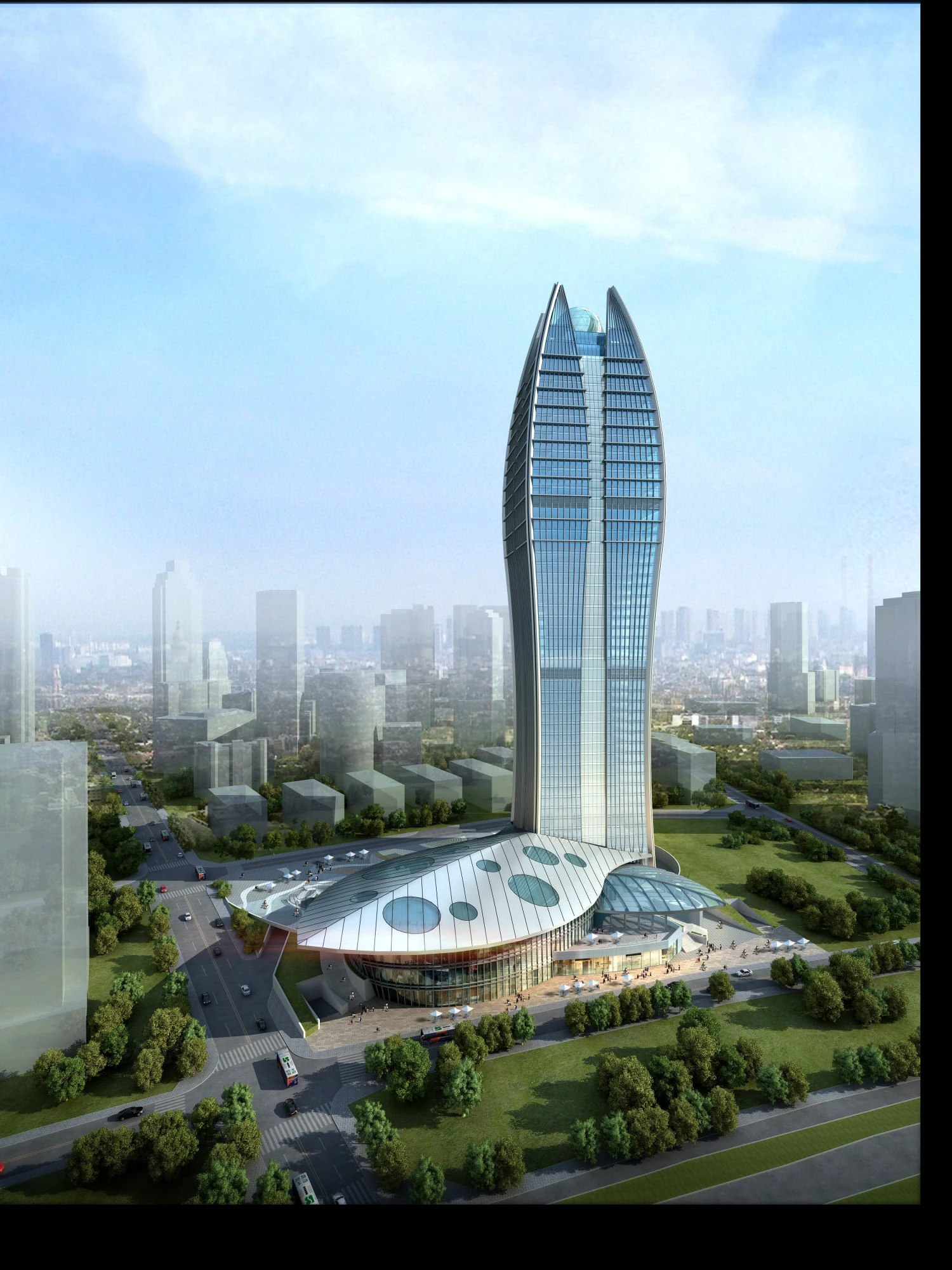 3d building 922 3D Model .c4d .max .obj .3ds .fbx .stl .blend 