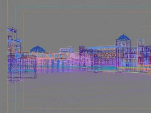 3d building 928 3D Model