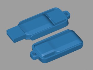 usb flash driver 3Dモデル