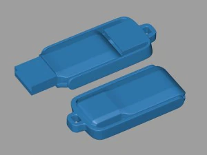 usb flash driver 3D Model