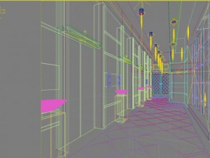 elevator space 001 3D 모델