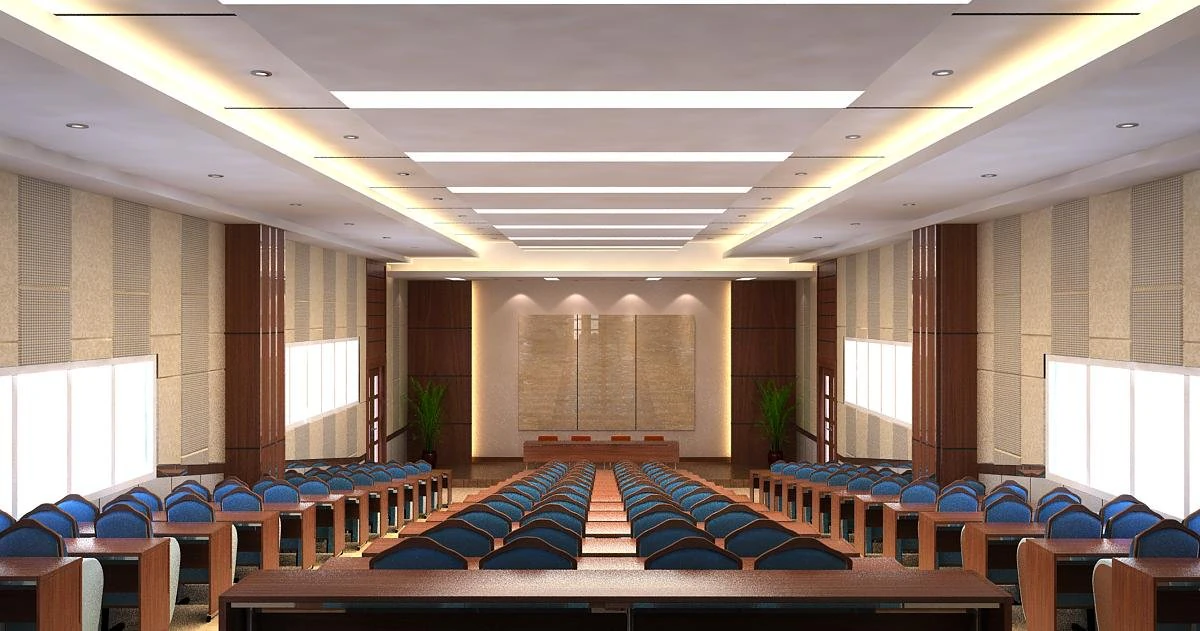 classroom 001 3D Model .c4d .max .obj .3ds .fbx .stl .blend 