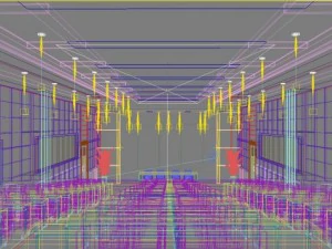 classroom 001 3D Model