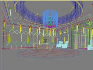 lobby 001 3D Модель