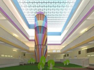 espace maternelle 004 Modèle 3D