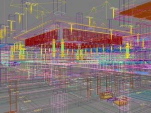 library 001 3D Model