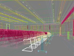 classroom 002 3D Model