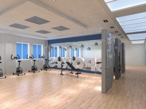 gym 001 3D 模型