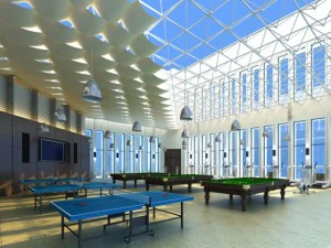 gimnasio 003 Modelo 3D