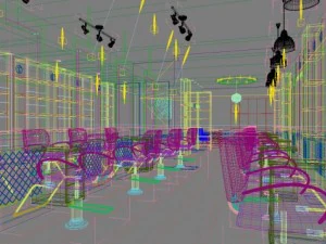hairdressing salon 002 3D Model