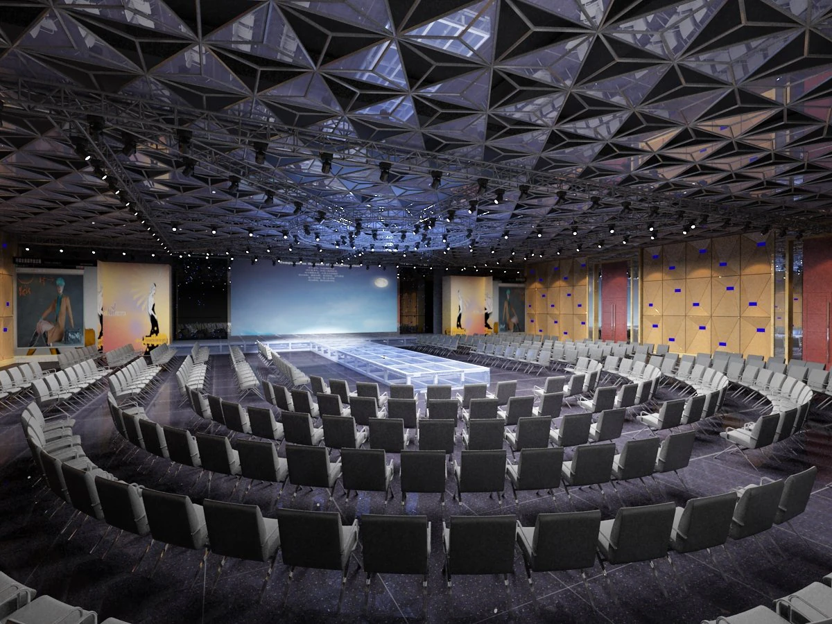 opera house 001 3D Model .c4d .max .obj .3ds .fbx .stl .blend 
