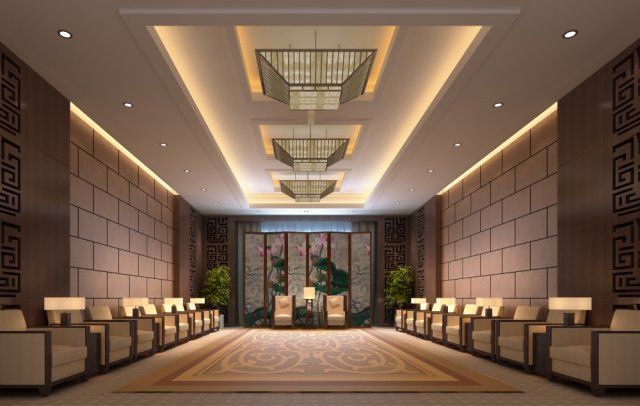 antechamber 005 Model 3D .c4d .max .obj .3ds .fbx .stl .blend 
