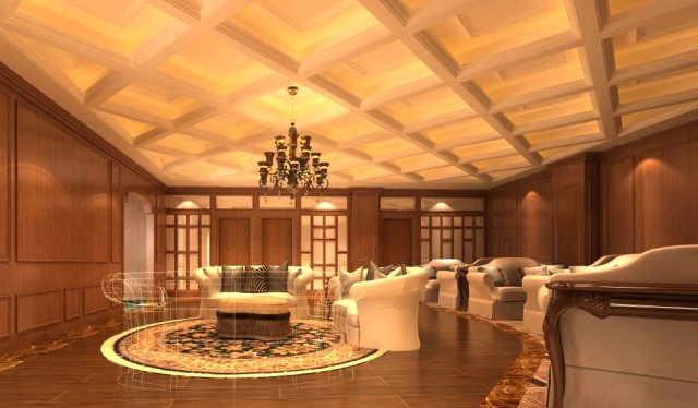 antechamber 004 3D Model .c4d .max .obj .3ds .fbx .stl .blend 