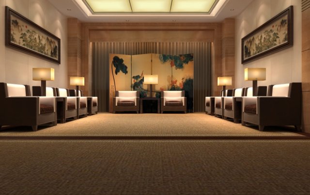 antechamber 009 Model 3D .c4d .max .obj .3ds .fbx .stl .blend 