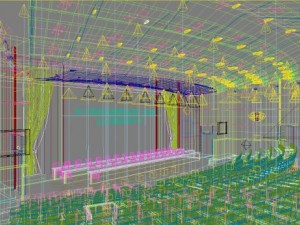 auditorium room 001 3Dモデル